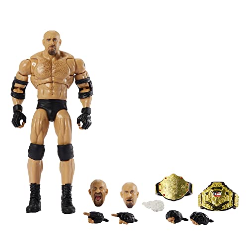 WWE HDM54 - Fan TakeOver Ultimate Edition Goldberg Actionfigur, ca. 15 cm, Sammelfigur mit WCW Championship-Zubehör, Spielzeug für Kinder ab 8 Jahren WWE HDM54 - Fan TakeOver Ultimate Edition Goldberg Actionfigur, ca. 15 cm, Sammelfigur mit WCW Championship-Zubehör, Spielzeug für Kinder ab 8 Jahren von WWE
