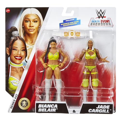 WWE Jade Cargill & Bianca Belair Main Event, 2 Packungen, 22 Stück von WWE
