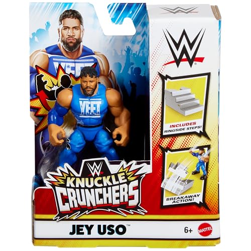 WWE Jey USO Knuckle Crunchers 5 Toy Wrestling Action Figure WWE Jey USO Knuckle Crunchers 5 Toy Wrestling Action Figure von WWE