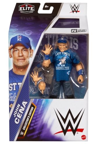 WWE John Cena Exclusive Retirement Tour Collectors Edition Mattel Elite Collection Series 119 Wrestling Action Figure Toy von WWE