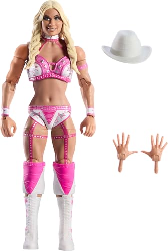 WWE Mattel Elite Actionfigur & Zubehör, Serie #113, 15,2 cm, Sammlerstück Tiffany Stratton mit 25 Gelenkpunkten & austauschbaren Händen WWE Mattel Elite Actionfigur & Zubehör, Serie #113, 15,2 cm, Sammlerstück Tiffany Stratton mit 25 Gelenkpunkten & austauschbaren Händen von WWE