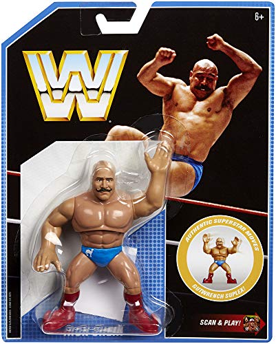WWE Retro App Stahl Shiek Figur Serie 8 4.5” Wrestling Mattel Figur von WWE