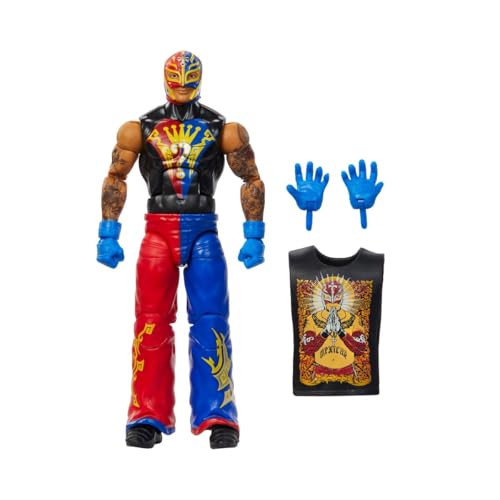 WWE Rey Mysterio Elite Greatest Hits 7 Toy Wrestling Action Figure WWE Rey Mysterio Elite Greatest Hits 7 Toy Wrestling Action Figure von WWE