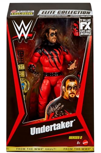 WWE The Undertaker As Kane Mattel Elite Collection From the Vault Series 2 Ringside Collectibies [Exclusive] Wrestling Action Figure Toy von WWE