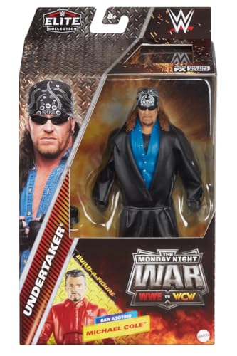 WWE The Undertaker The ABA 2025 Mattel Elite Collection Monday Night Wars Series 8 Wrestling Action Figure Toy von WWE