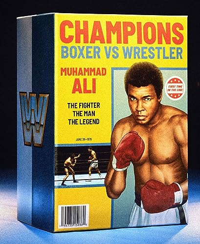 WWE Ultimate Edition SDCC 2023 Exklusives Muhammad Ali Actionfiguren-Set WWE Ultimate Edition SDCC 2023 Exklusives Muhammad Ali Actionfiguren-Set von WWE
