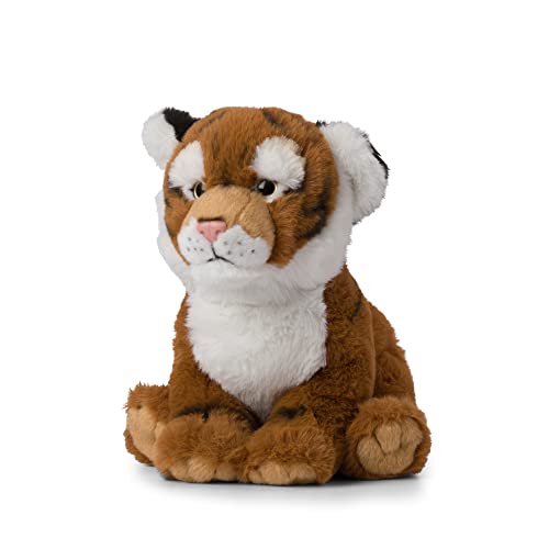 WWF ECO Plüschtier Tiger (23cm), besonders Flauschige und lebensechte Plüschtierkollektion des WWF, hohe Qualitäts- und Sicherheitsstandards, auch für Babys geeignet, Mehrfarbig von WWF
