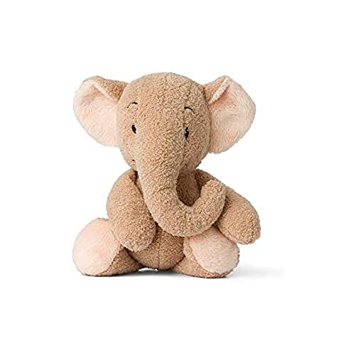 WWF Plüsch Ebu, der Elefant [beige] (22cm, Knisterohren), realistisch gestaltetes Plüschtier, Super weiches, lebensecht gestaltetes Plüschtier zum Knuddeln und Liebhaben, Handwäsche möglich von WWF