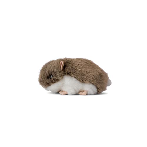 WWF Plüsch WWF 01117 - Plüschtier Hamster, lebensecht gestaltetes Kuscheltier, ca. 7 cm groß, wunderbar weich und kuschelig, Handwäsche möglich von WWF