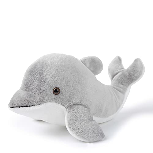 WWF 01284 - Plüschtier Delfin, lebensecht gestaltetes Kuscheltier, ca. 25 cm groß, wunderbar weich und kuschelig, Handwäsche möglich von WWF