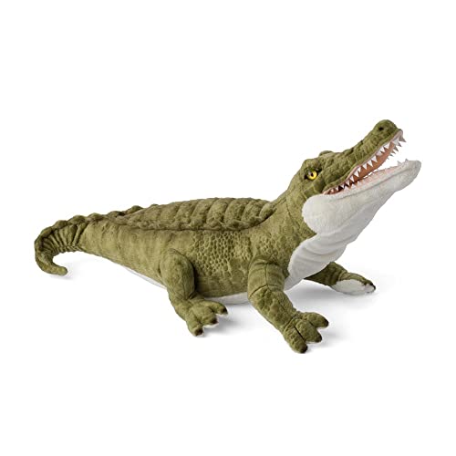 WWF Plüschtier Krokodil (58cm), realistisch gestaltetes Plüschtier, Super weiches, lebensecht gestaltetes Plüschtier zum Knuddeln und Liebhaben, Handwäsche möglich von WWF