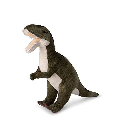 WWF Plüschtier T-Rex, stehend (15cm), realistisch gestaltetes Plüschtier, Super weiches, lebensecht gestaltetes Plüschtier zum Knuddeln und Liebhaben, Handwäsche möglich von WWF