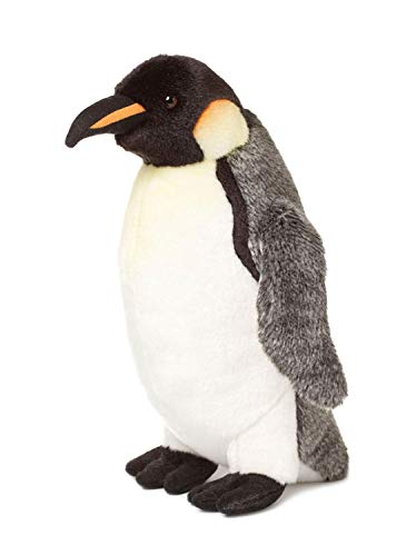 WWF 15189005 WWF00567 Plüsch Kaiserpinguin, realistisch gestaltetes Plüschtier, ca. 33 cm groß und wunderbar weich von WWF