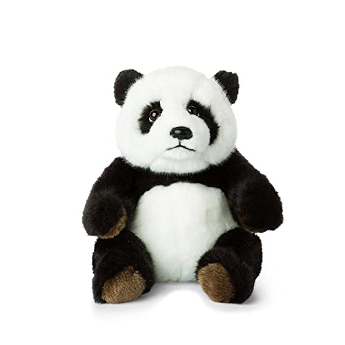 WWF 15183011 WWF00542 Plüsch Panda, realistisch gestaltetes Plüschtier, ca. 22 cm groß und wunderbar weich von WWF
