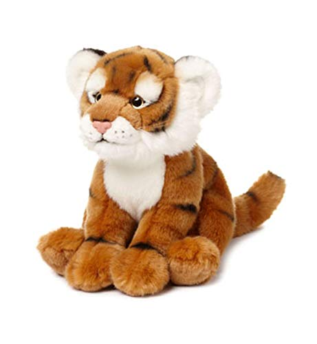 WWF WWF00606 Plüschkolletion World Wildlife Fund Tiere Plüsch Tiger, realistisch gestaltetes Plüschtier, ca. 23 cm groß und wunderbar weich, Mehrfarbig von WWF