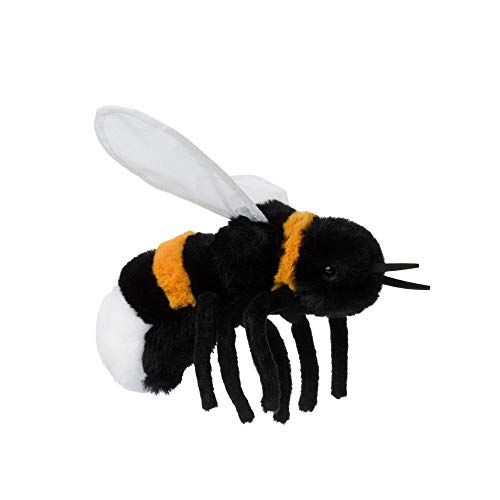 WWF Plüschtier Hummel (15cm), realistisch gestaltetes Plüschtier, Super weiches, lebensecht gestaltetes Plüschtier zum Knuddeln und Liebhaben, Handwäsche möglich von WWF