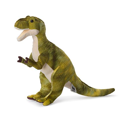 WWF Plüschtier T-Rex, stehend (47cm), realistisch gestaltetes Plüschtier, Super weiches, lebensecht gestaltetes Plüschtier zum Knuddeln und Liebhaben, Handwäsche möglich von WWF