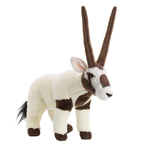 WWF WWF00355 Plüsch Oryxantilope, realistisch gestaltetes Plüschtier, ca. 23 cm groß und wunderbar weich, 15211025 von WWF