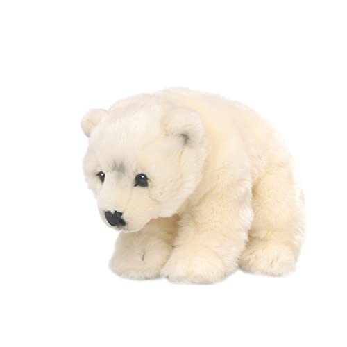 WWF WWF16860 Plüschkolletion World Wildlife Fund Plüsch Eisbär, realistisch gestaltetes Plüschtier, ca. 23 cm groß und wunderbar weich, weiß von WWF