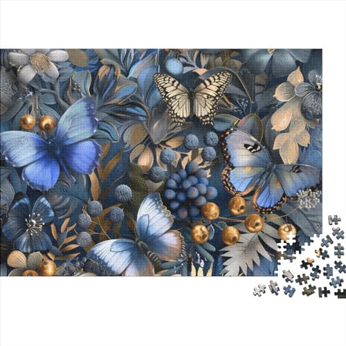Butterfly Puzzles Für Erwachsene 1000 Teile Colorful Butterfly Puzzles Für Erwachsene Herausforderungsspielzeug Farbenfrohes Puzzlespiel Ab 14 Jahren 1000pcs (75x50cm) von WWJLRLXTO