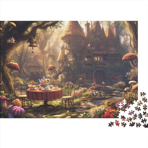 Castle Puzzle 1000 Teile Beautiful Castle Puzzles Für Erwachsene Herausforderungsspielzeug Farbenfrohes Puzzlespiel Ab 14 Jahren 1000pcs (75x50cm) von WWJLRLXTO