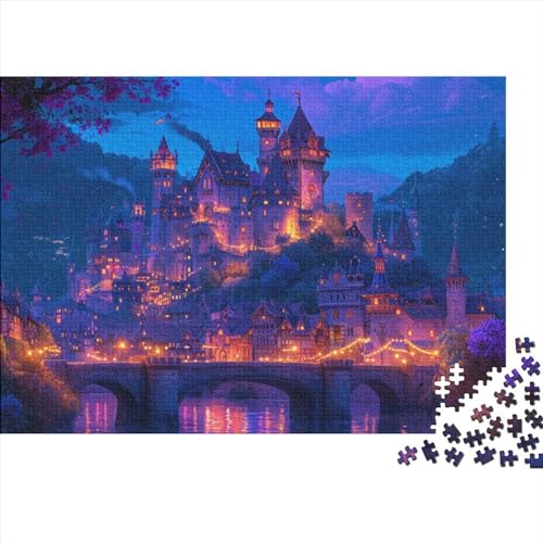 Castle Puzzles Für Erwachsene 1000 Teile Beautiful Castle Puzzle Für Erwachsene Und Kinder Herausforderungsspielzeug Farbenfrohes Puzzlespiel Ab 14 Jahren 1000pcs (75x50cm) von WWJLRLXTO