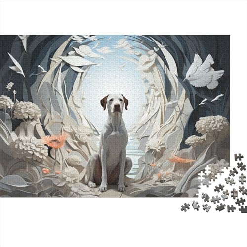 Labrador Puzzle, Puzzle for Adults, Cute DogSkill Game for The Whole Family, for Adults Stress Relieve Children Educational for Adults and Children from 14 Years 1000pcs (75x50cm) von WWJLRLXTO