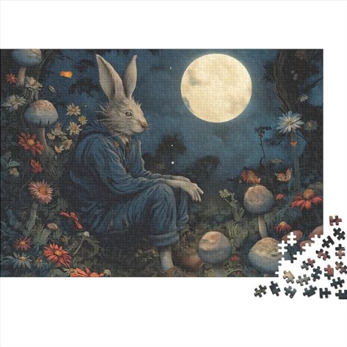 Moon Puzzles Für Erwachsene 1000 Teile Moonlight Puzzles Für Erwachsene Herausforderungsspielzeug Farbenfrohes Puzzlespiel Ab 14 Jahren 1000pcs (75x50cm) von WWJLRLXTO