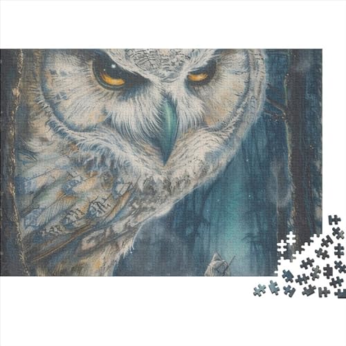 Owl Puzzles Für Erwachsene 1000 Teile Cute Owl Puzzles Für Erwachsene Herausforderungsspielzeug Farbenfrohes Puzzlespiel Ab 14 Jahren 1000pcs (75x50cm) von WWJLRLXTO