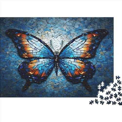 Wunderschöner Schmetterling Puzzle 1000 Teile Puzzle Für Erwachsene Und Kinder Ab 14 Jahren Puzzel 1000pcs (75x50cm) von WWJLRLXTO