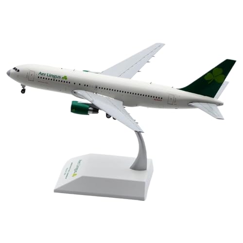 Flugzeuge Modell Flugzeugmodell Metall 1:200 for Aer Lingus Boeing B767-200ER Airlines Flugzeugmodell Druckguss-Flugzeugmodell mit Halterung von WWPIS