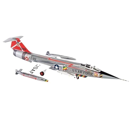 Flugzeugmodell aus Metall Druckguss 1/72 F104 F-104C Flugzeug für US Air Force Starfighter Falcon Flugzeugmodell Spielzeug Flugzeugsammlung Flugzeug mit Ständer Flugzeugmodell aus Metall Druckguss 1/72 F104 F-104C Flugzeug für US Air Force Starfighter Falcon Flugzeugmodell Spielzeug Flugzeugsammlung Flugzeug mit Ständer von WWPIS