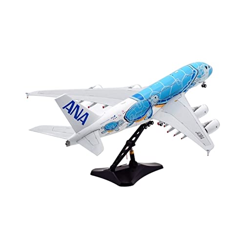 Für A380 JA381A 1:200 Blue Turtle Aviation Fertigmodell Druckguss mit Landezug für Flugzeugbasis mit Halterung Für A380 JA381A 1:200 Blue Turtle Aviation Fertigmodell Druckguss mit Landezug für Flugzeugbasis mit Halterung von WWPIS