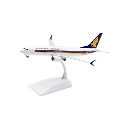 Geeignet für B737-8MAX 9V-MBN 1:200 Flugzeugmodell aus Legierung Druckguss Mini Flugzeugmodell mit Halterung Geeignet für B737-8MAX 9V-MBN 1:200 Flugzeugmodell aus Legierung Druckguss Mini Flugzeugmodell mit Halterung von WWPIS