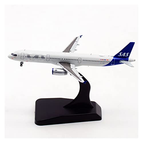Legierung Druckguss aus Metall, geeignet für A321 OY-KBH SAS Skandinavisches Air 1:400 Flugzeugmodell mit Flugzeug-Landezug mit Halterung Legierung Druckguss aus Metall, geeignet für A321 OY-KBH SAS Skandinavisches Air 1:400 Flugzeugmodell mit Flugzeug-Landezug mit Halterung von WWPIS