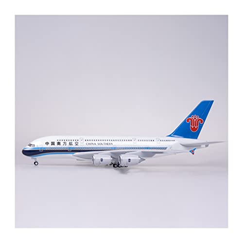 Miniatur-Flugzeug 1/160, für 380 A380, China, Southern Airlines, Spielzeug mit Lichtern und Rädern, für Flugzeuge mit Halterung Miniatur-Flugzeug 1/160, für 380 A380, China, Southern Airlines, Spielzeug mit Lichtern und Rädern, für Flugzeuge mit Halterung von WWPIS