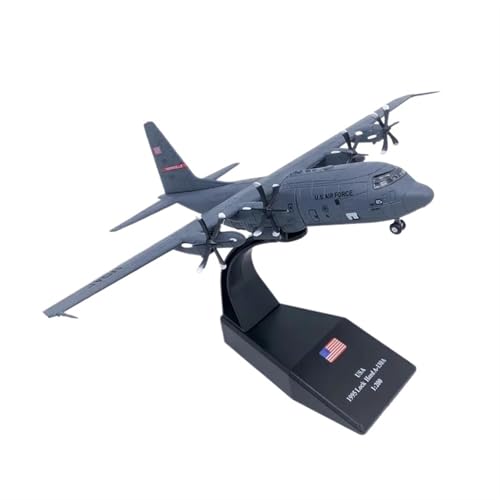 Miniatur-Flugzeugmodell aus Druckguss, Maßstab 1/200, für die US Air Force, C-130 C130A C130, Modellbausatz mit Ständer Miniatur-Flugzeugmodell aus Druckguss, Maßstab 1/200, für die US Air Force, C-130 C130A C130, Modellbausatz mit Ständer von WWPIS