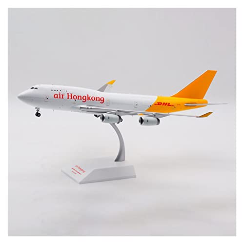 Miniatur-Flugzeugmodell aus Legierung, 1:200, geeignet für Huamin Aviation Boeing B747-400 B-HOU, Sammlung von Ornamenten, Souvenirs, Flugzeug mit Halterung von WWPIS