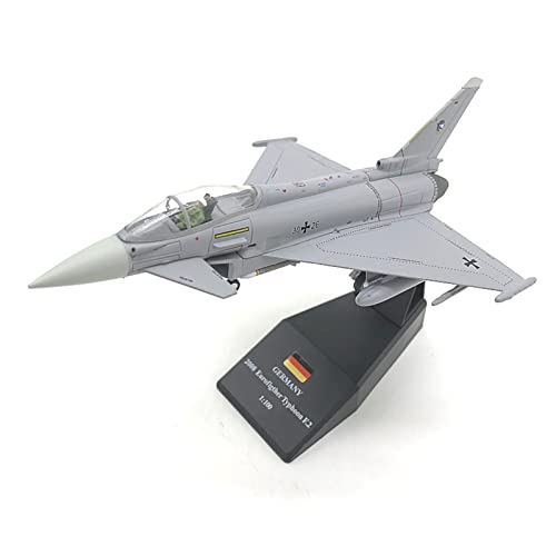 Miniatur des Flugzeugs, 1/100, militärisches Modell, Spielzeug für EF-2000, Oman Fighter Typhoon Fighter Die Cast Metal Flugzeug Modell Spielzeug Flugzeug mit Halterung Miniatur des Flugzeugs, 1/100, militärisches Modell, Spielzeug für EF-2000, Oman Fighter Typhoon Fighter Die Cast Metal Flugzeug Modell Spielzeug Flugzeug mit Halterung von WWPIS