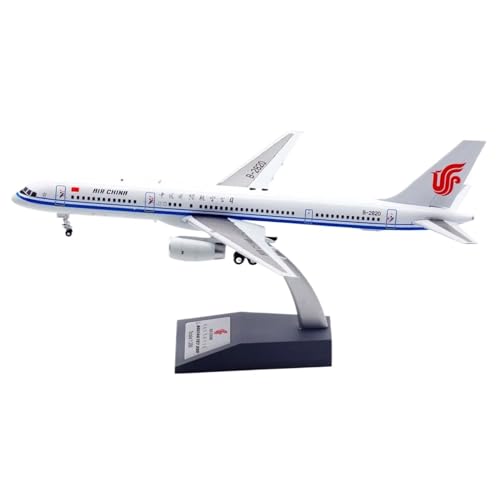 Miniatur des Flugzeugs, Modell aus Metall, 1:200 für Air China, StarAlliance Boeing B757-200, Druckguss, Jet-Modellflugzeug, Flugzeugmodell mit Halterung von WWPIS