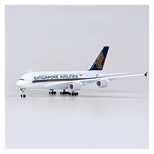 Miniatur des Flugzeugs, Modellflugzeug, aus Metalllegierung, Druckguss, 18 cm, für Luftfahrtflugzeug A380 mit Spielzeugkollektion für Landungsbahn Flugzeug mit Halterung Miniatur des Flugzeugs, Modellflugzeug, aus Metalllegierung, Druckguss, 18 cm, für Luftfahrtflugzeug A380 mit Spielzeugkollektion für Landungsbahn Flugzeug mit Halterung von WWPIS