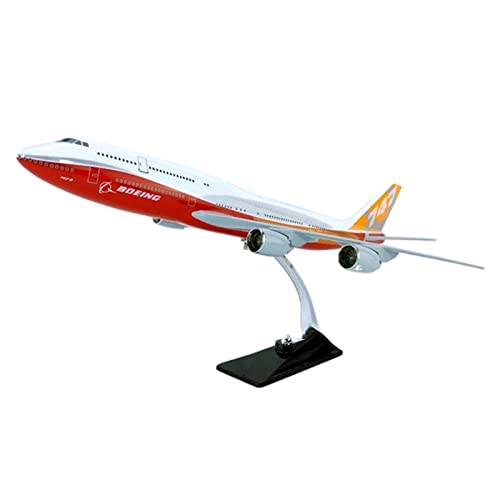 Miniatur des Flugzeugs, geeignet für Boeing B747-800, Modellflugzeug, Maßstab 1/150, Druckguss, Legierung, Kunststoff, Flugzeug mit Bildschirm, Basis Flugzeug mit Halterung Miniatur des Flugzeugs, geeignet für Boeing B747-800, Modellflugzeug, Maßstab 1/150, Druckguss, Legierung, Kunststoff, Flugzeug mit Bildschirm, Basis Flugzeug mit Halterung von WWPIS
