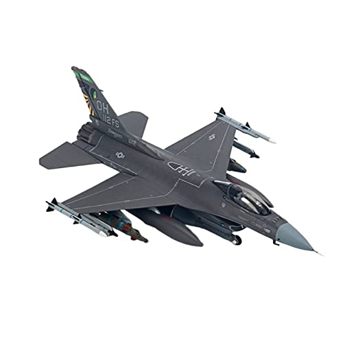Miniatur des Flugzeugs, geeignet für F-16C 1:200, militärisches Kampfflugzeug, Modell aus Druckgusslegierung, Miniatur-Flugzeug mit Ständer (kein Stand) von WWPIS