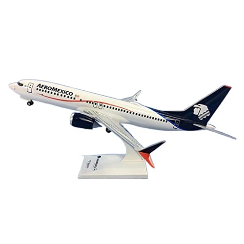 Miniatur des Flugzeugs 1/130, geeignet für Boeing B737 MAX8 Aeromexico, Luftfahrtmodell mit Rädern für Fahrzeug, Flugzeug, Harz, Flugzeug mit Halterung Miniatur des Flugzeugs 1/130, geeignet für Boeing B737 MAX8 Aeromexico, Luftfahrtmodell mit Rädern für Fahrzeug, Flugzeug, Harz, Flugzeug mit Halterung von WWPIS