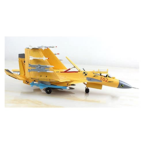 Miniatur des Flugzeugs 1/72, geeignet für Flying Shark Static Flanker-D Die-Cast Airplane Modell Display Modell Airplane Collection Gift Flugzeug mit Halterung (B) von WWPIS