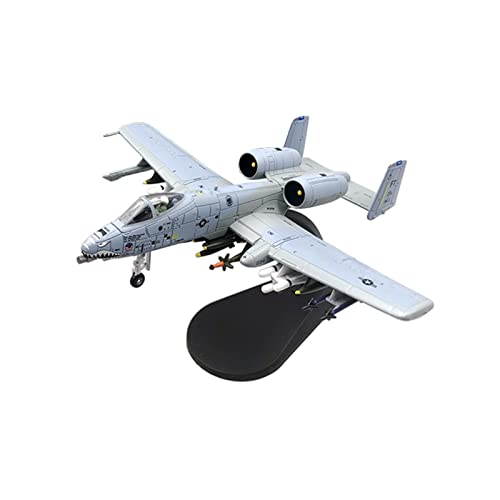 Miniatur des Flugzeugs 1:100 US A-10 A10 Thunderbolt II Warthog Hog Attack Aircraft Fighter Die Cast Metal Spielzeugflugzeug mit Ständer (A) von WWPIS