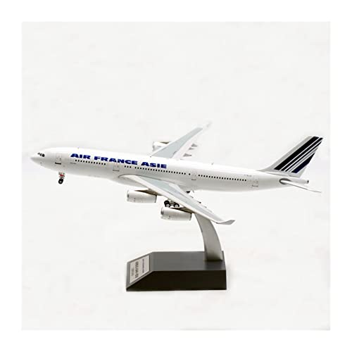 Miniatur des Flugzeugs 1:200, geeignet für das Flugzeugmodell AirFrance A340-200 A340 mit Landungszug-Ornament, Basis oder Geschenk Flugzeug mit Halterung von WWPIS