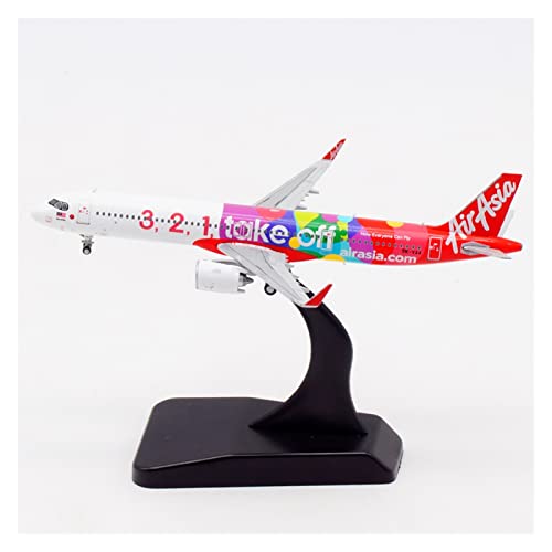 Miniatur des Flugzeugs 1:400, passend für A321NEO 9M-VAA Air Asia, Modellflugzeug, Miniaturmodell, Architektursammlung, Flugzeug, mit Halterung Miniatur des Flugzeugs 1:400, passend für A321NEO 9M-VAA Air Asia, Modellflugzeug, Miniaturmodell, Architektursammlung, Flugzeug, mit Halterung von WWPIS