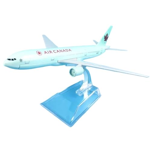 Miniatur des Flugzeugs For Air Canada, Boeing 777 Flugzeugmodell, 16 cm, Modell aus Metalllegierung, Souvenirmodell, Flugzeug, Druckguss, Flugzeug mit Halterung Miniatur des Flugzeugs For Air Canada, Boeing 777 Flugzeugmodell, 16 cm, Modell aus Metalllegierung, Souvenirmodell, Flugzeug, Druckguss, Flugzeug mit Halterung von WWPIS