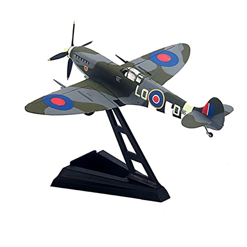 Miniatur des Flugzeugs Spitfire Military Fighter 1:72 aus Druckgusslegierung, Fertigmodell, Luftfahrtflugzeug, Modell, geeignet für Flugzeuge mit Halterung Miniatur des Flugzeugs Spitfire Military Fighter 1:72 aus Druckgusslegierung, Fertigmodell, Luftfahrtflugzeug, Modell, geeignet für Flugzeuge mit Halterung von WWPIS